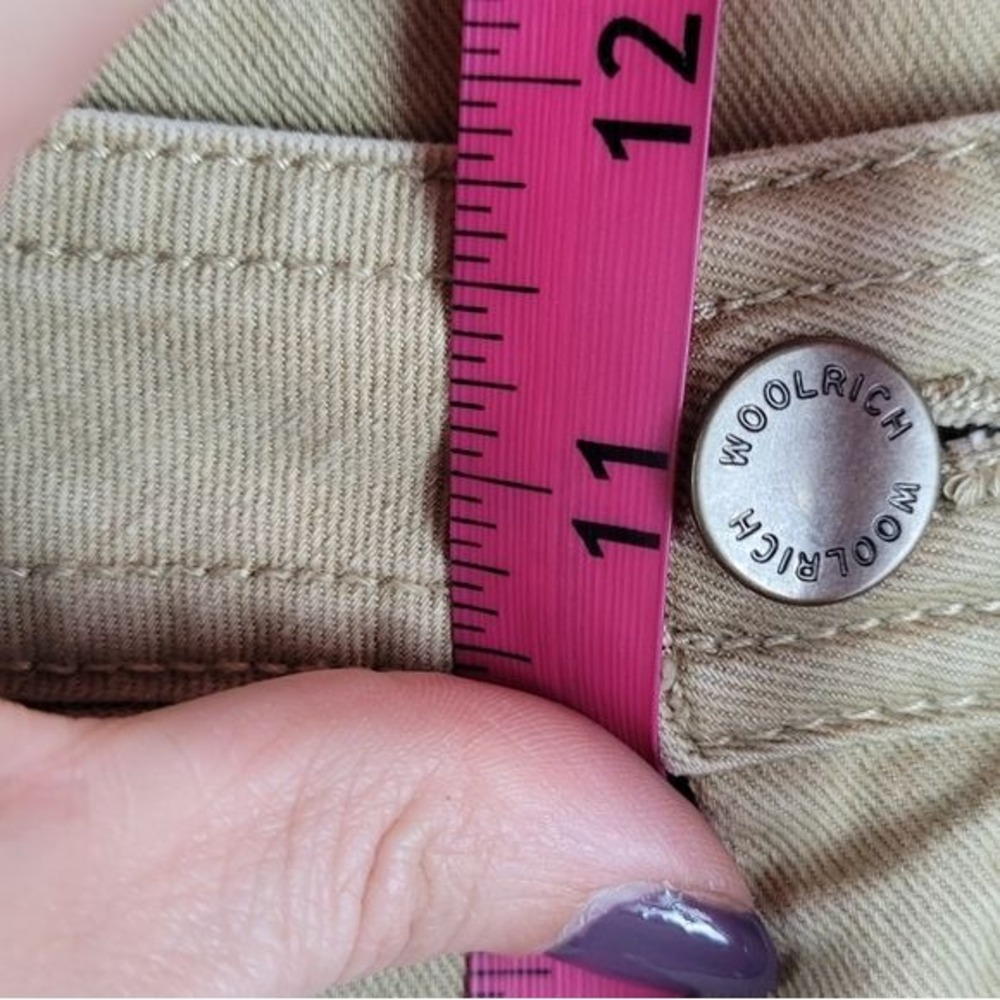 Woolrich Pant‎  Womens 10 High Waist Khaki Pants Hiking Outdoor Casual - Picture 11 of 13